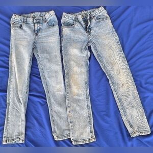 CLOSET CLOSEDOWN⚠️🚨Wonder Nation Boys SLIM Jeans Light Blue Straight Leg